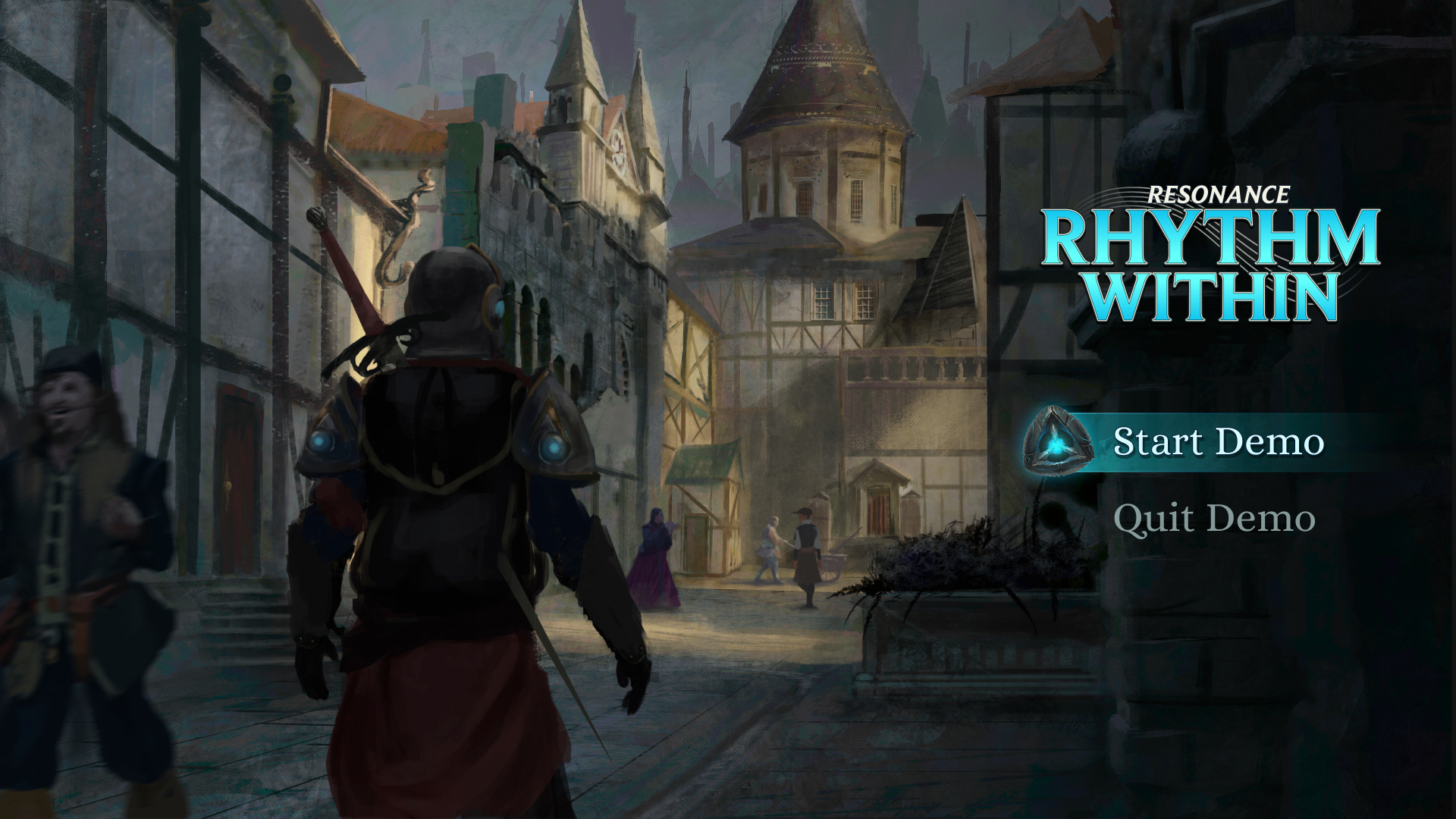 Start Screen UI