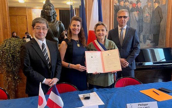 Signature du pacte d'amitié entre le 5ᵉ arrondissement et Bunkyō-ku — 7 juillet 2025