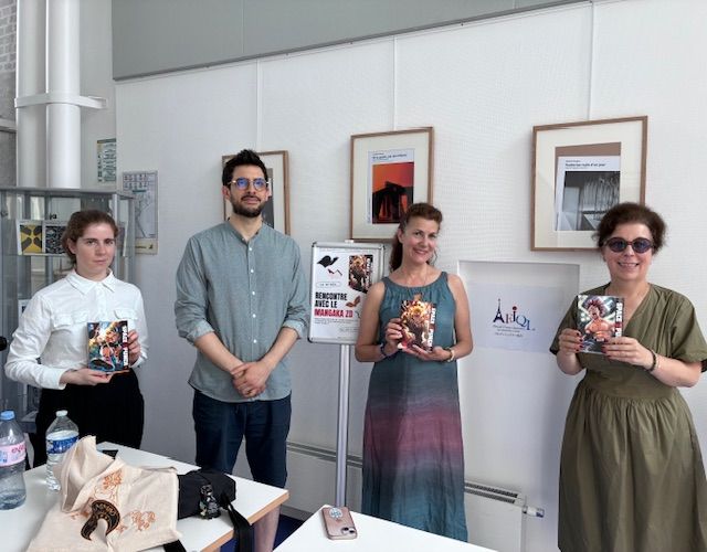 Conférence avec le mangaka ZD