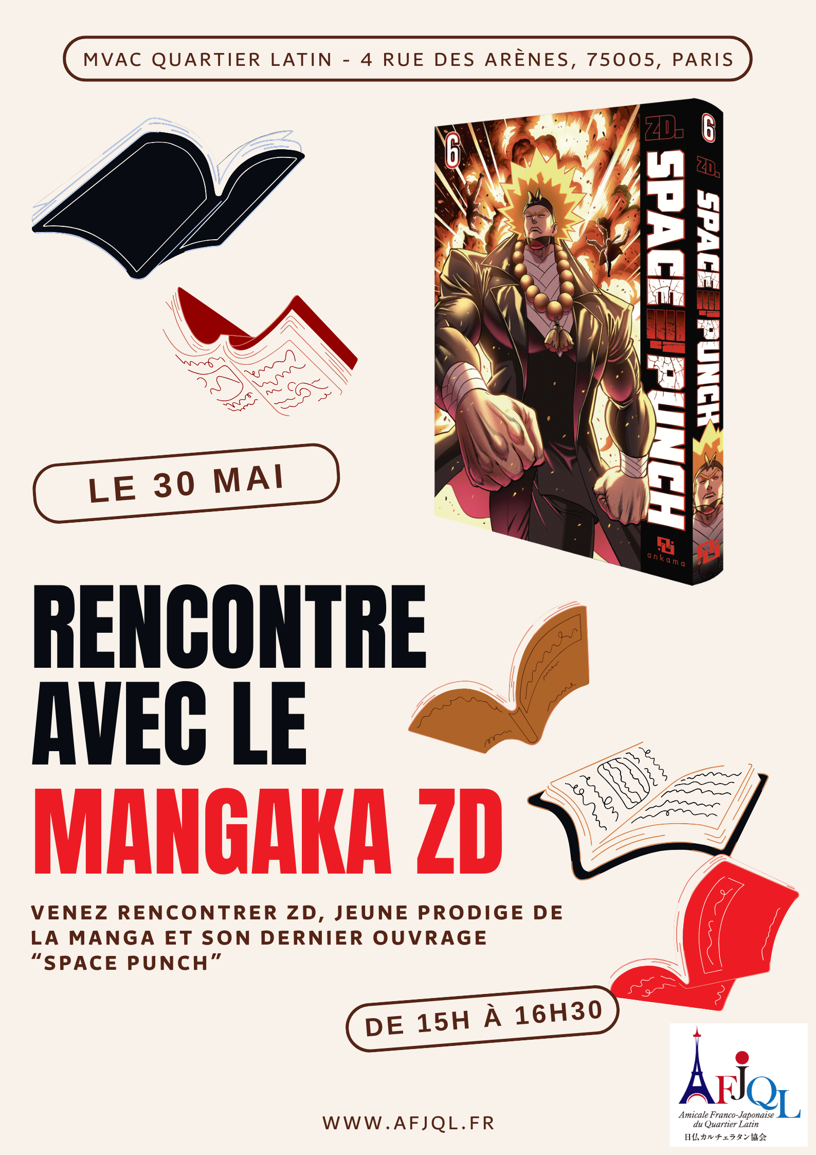 Rencontre avec le mangaka ZD — Sortie du tome 6 de Space Punch