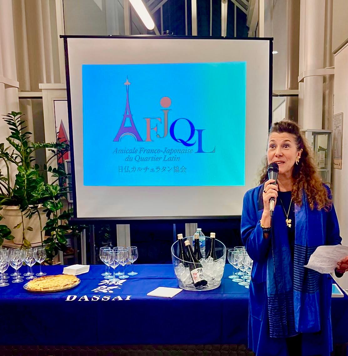 Soiree de presentation de l'Amicale Franco-Japonaise du Quartier Latin