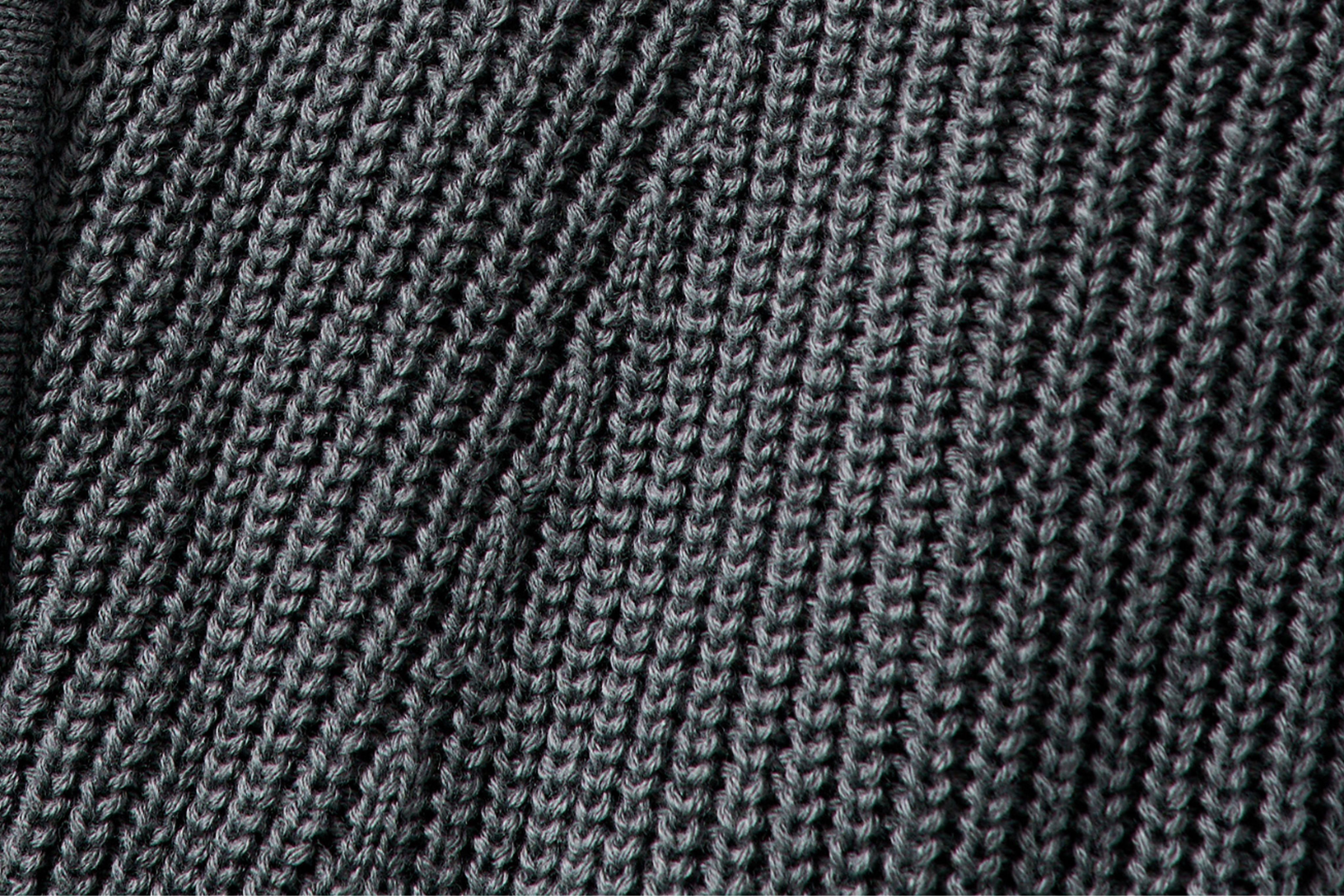 Cuidados com peças de tricot