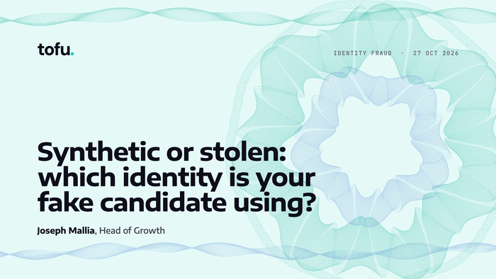 Synthetic or stolen: which identity is your fake candidate using?