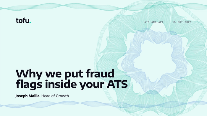 Why we put fraud flags inside your ATS