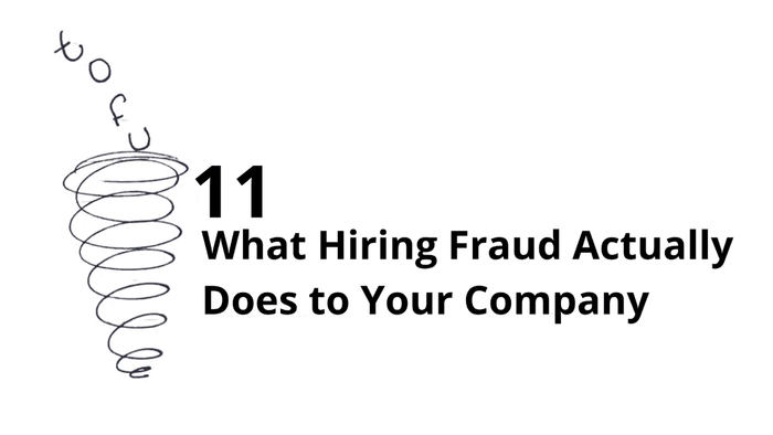 Hiring fraud costs companies far more than a bad hire — it drains recruiter time, erodes hiring manager trust, slows pipelines, and pushes away real talent.