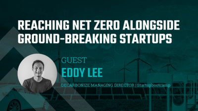 Reaching Net Zero Alongside Ground-Breaking Startups