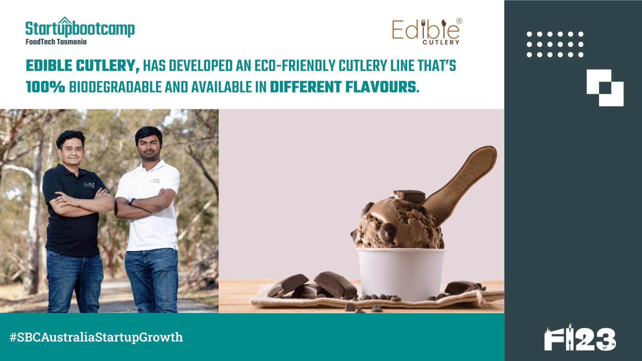 Edible Cutlery, the Startup Eliminating Single-Use Cutlery Waste