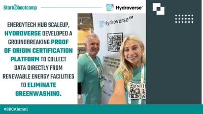 #StartupToScaleUpStories: Putting an End to Energy Greenwashing with Hydroverse