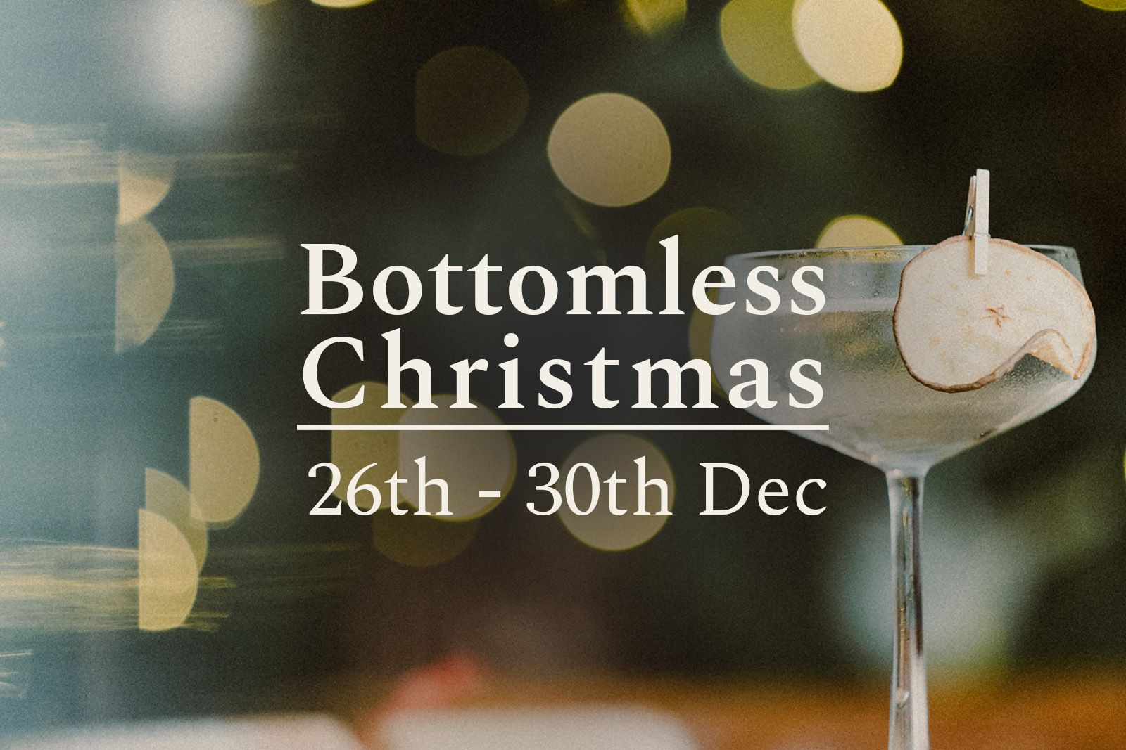 Christmas Bottomless Experience