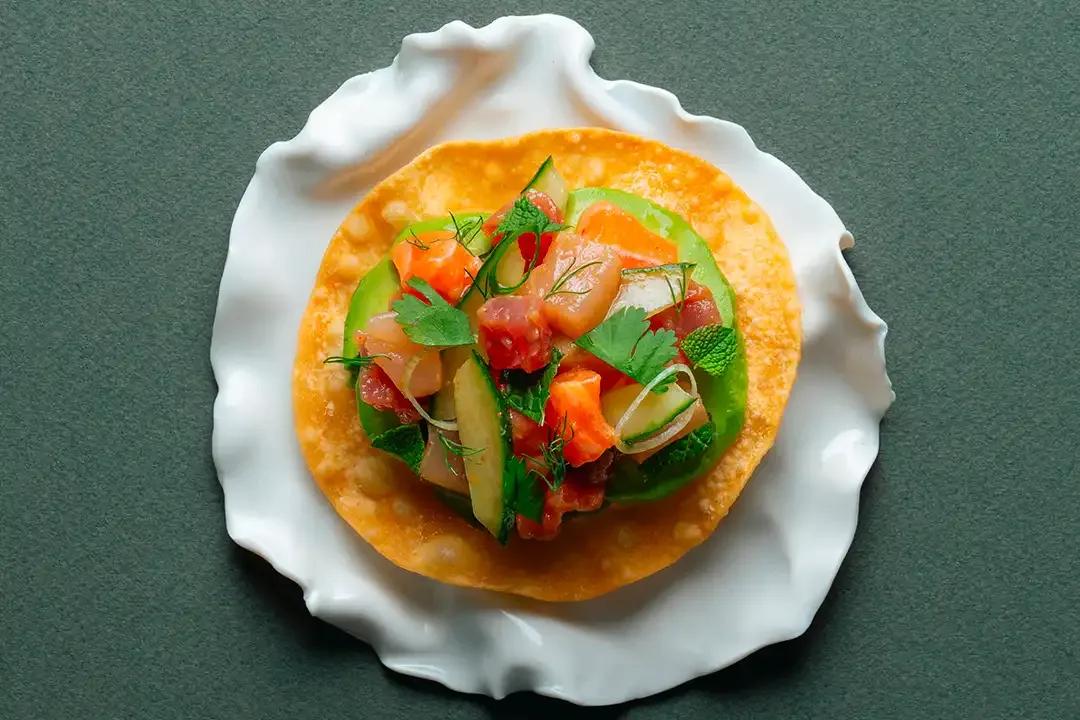 Sashizza Trio de Poissons Marinés