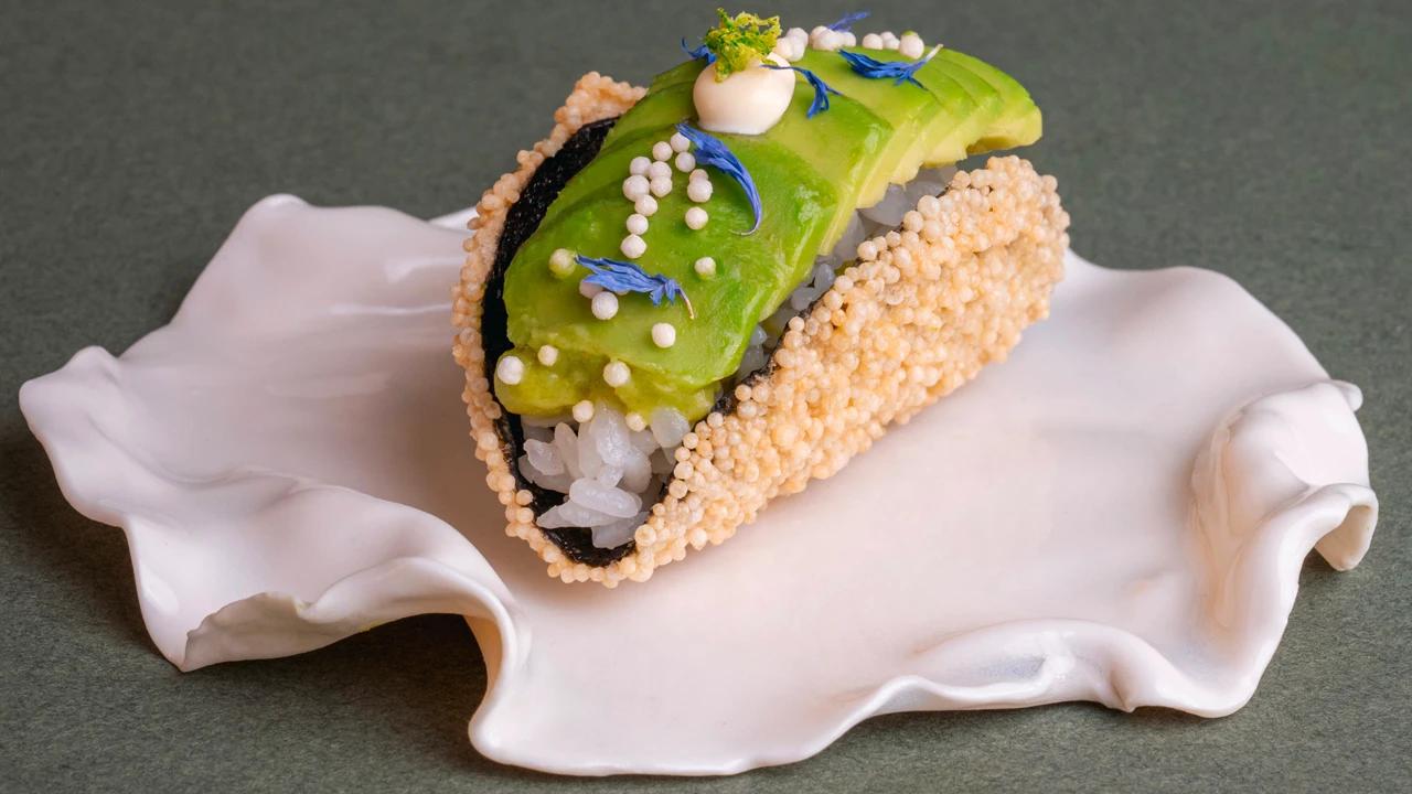 Taco Nori Guacamole Avocat