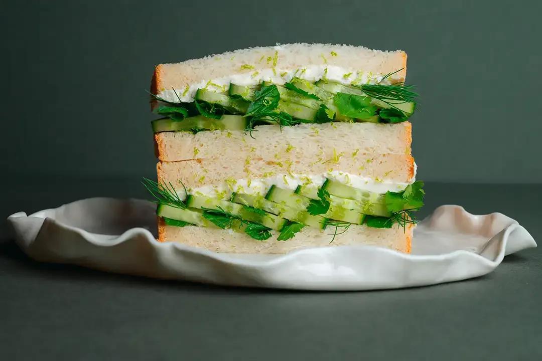 Sando Concombre Herbes & Cheese