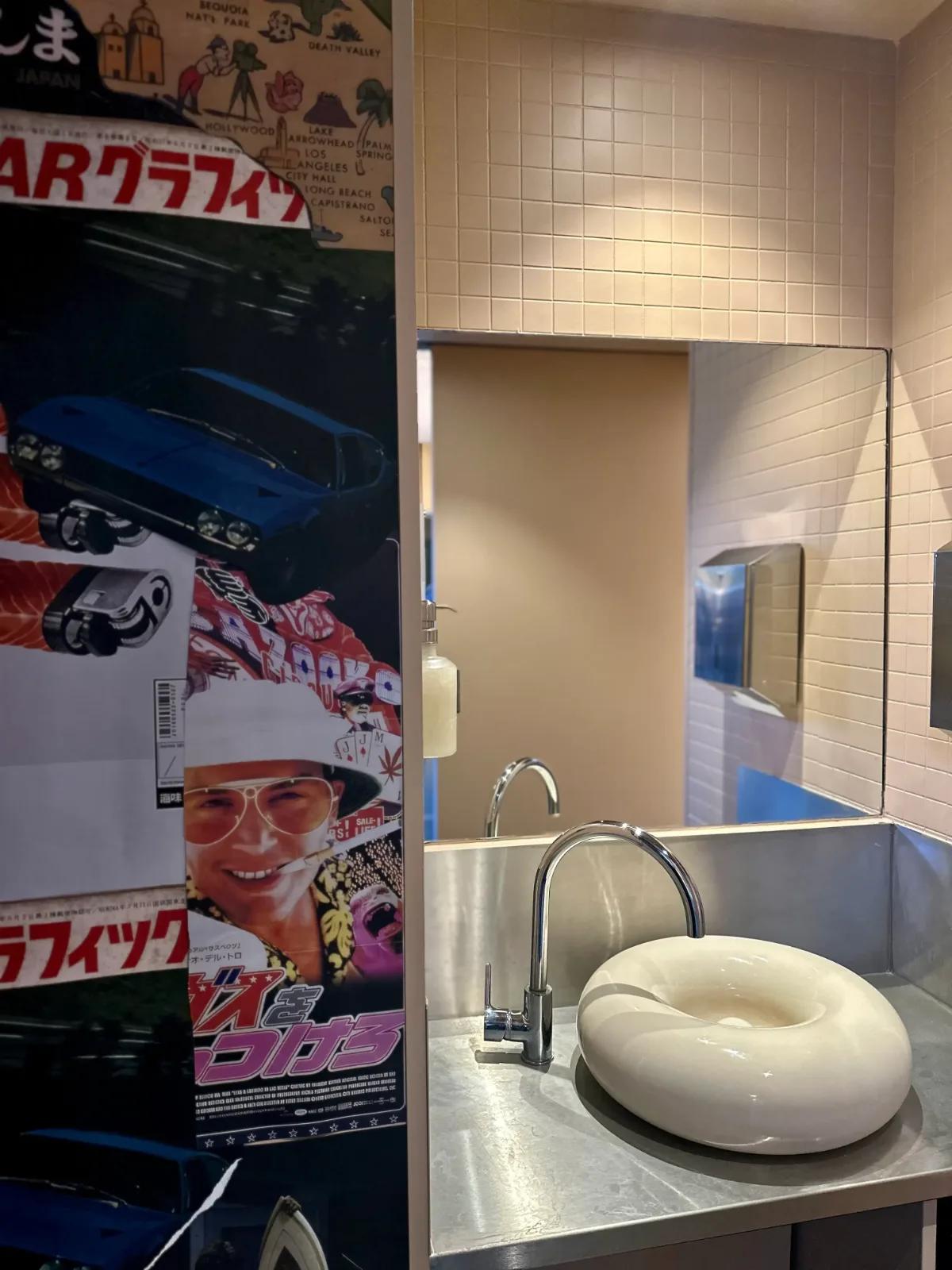 Les affiches du restaurant
