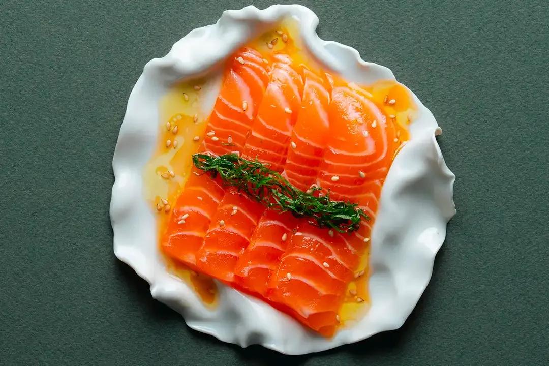 Crudo Saumon ponzu