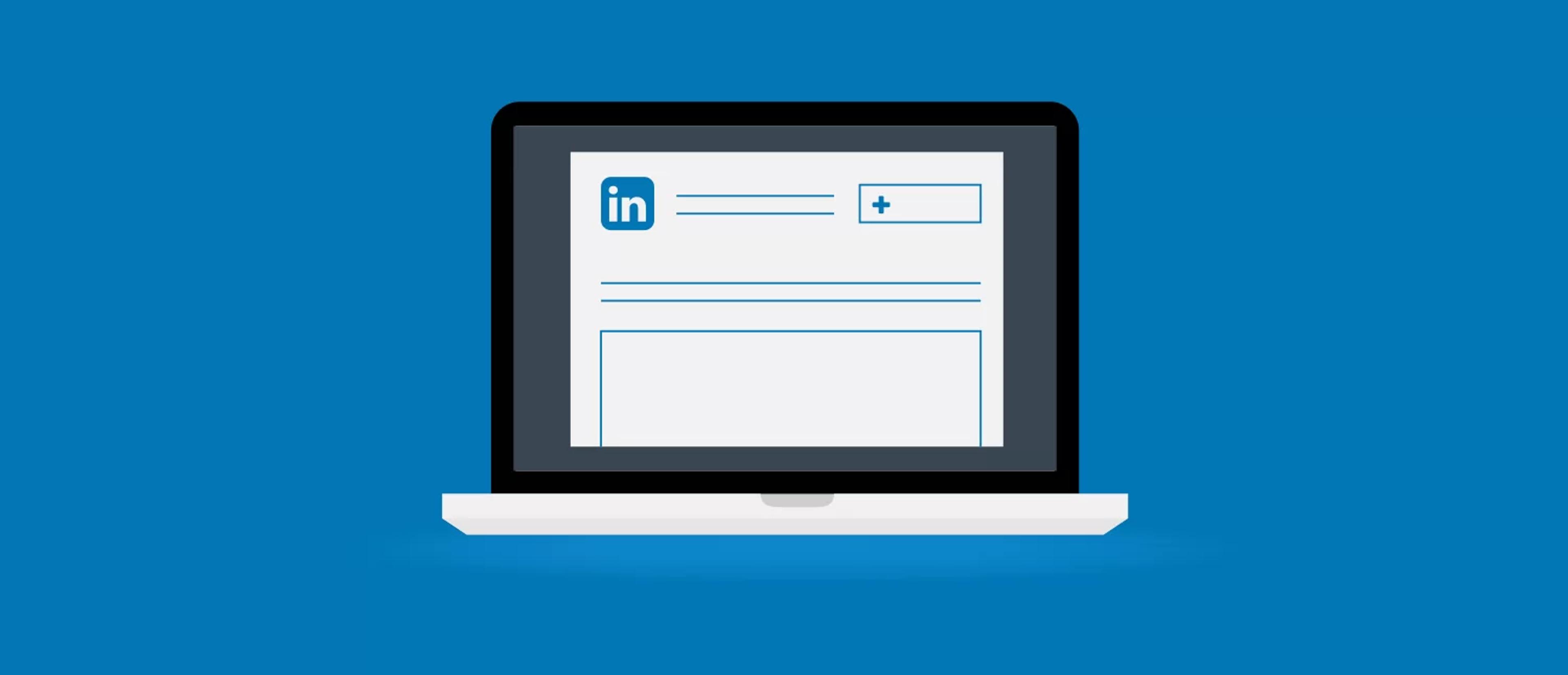 Datamaskin med linkedin