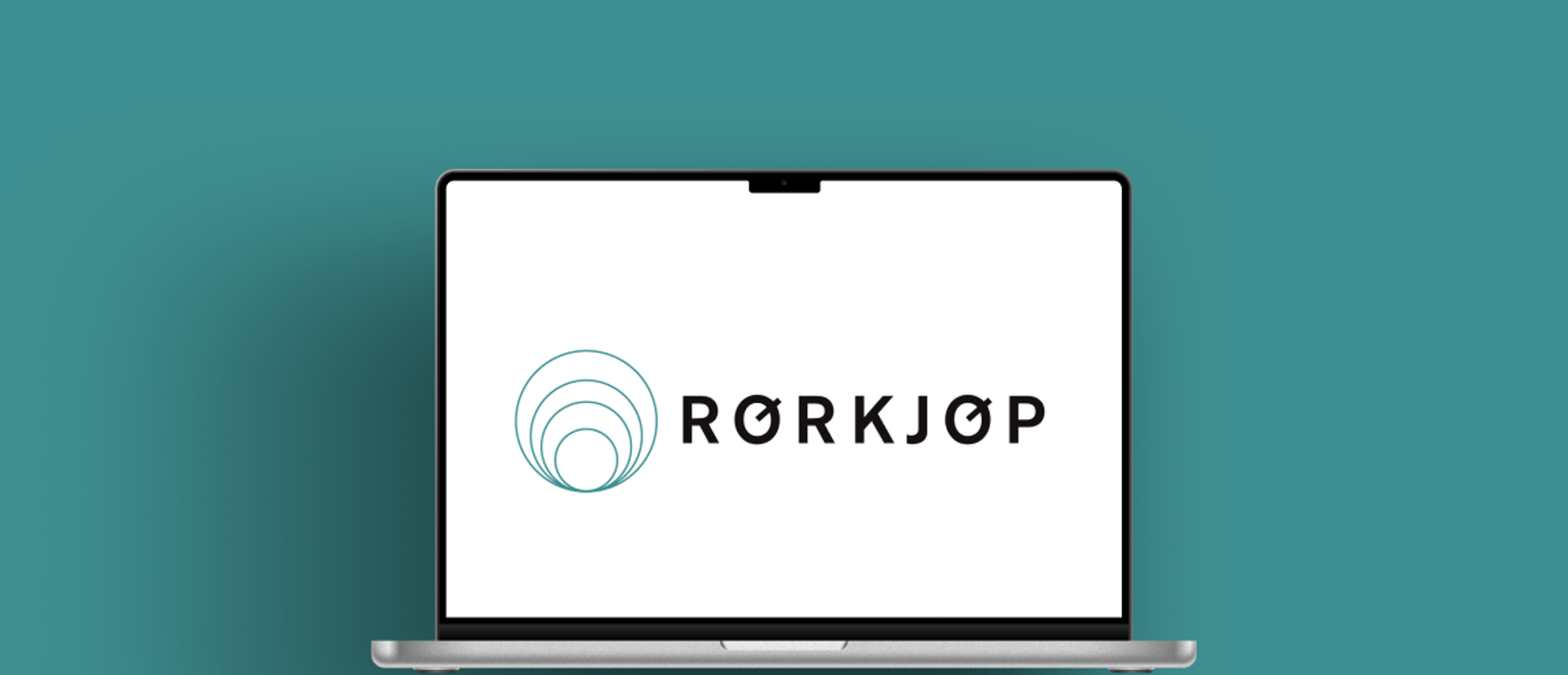rørkjøp logo på en datamaskin