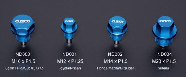 Magnetic Oil Drain Plug/Bolt - Compatible with TOYOTA Engine Pan
