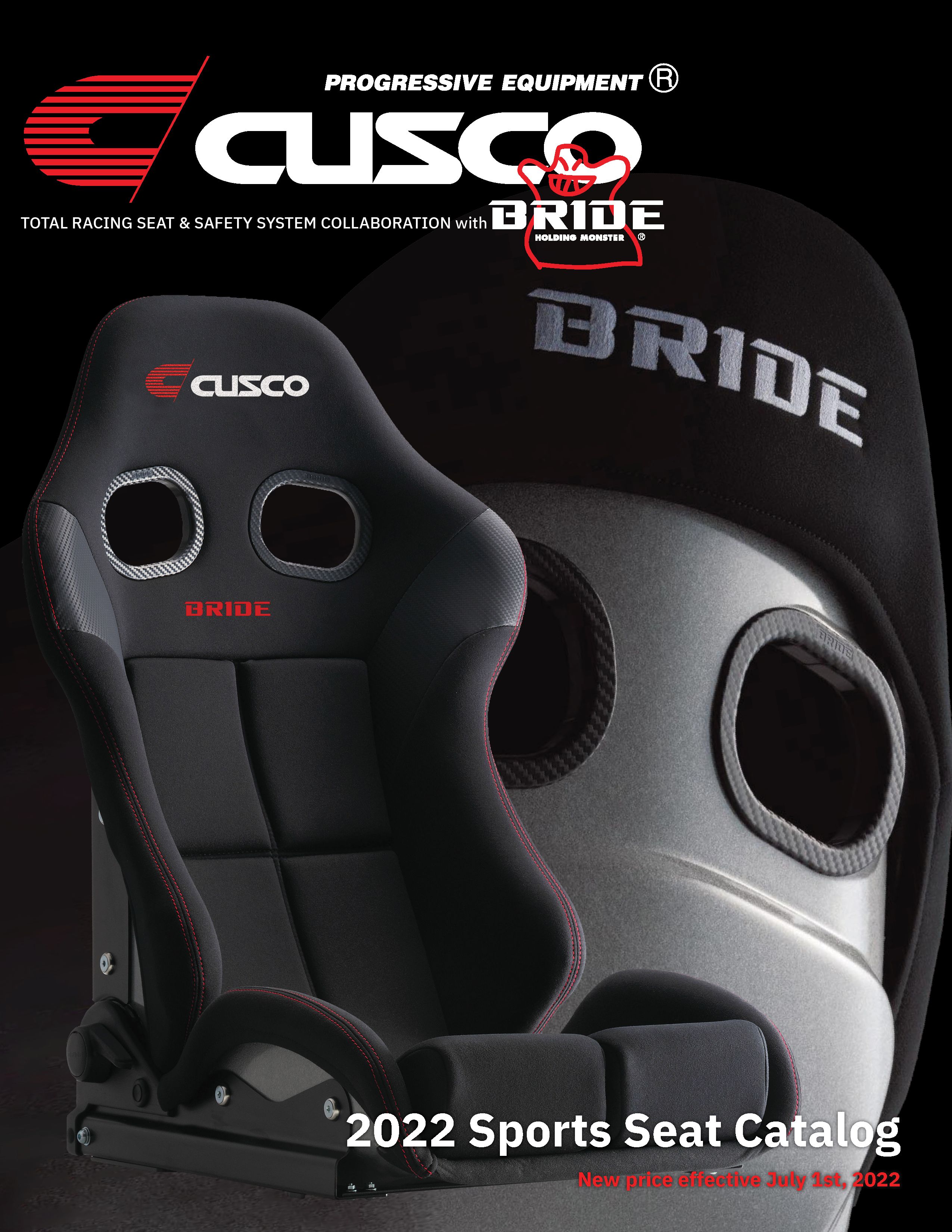 BRIDE Racing Seats CUSCO USA Inc.