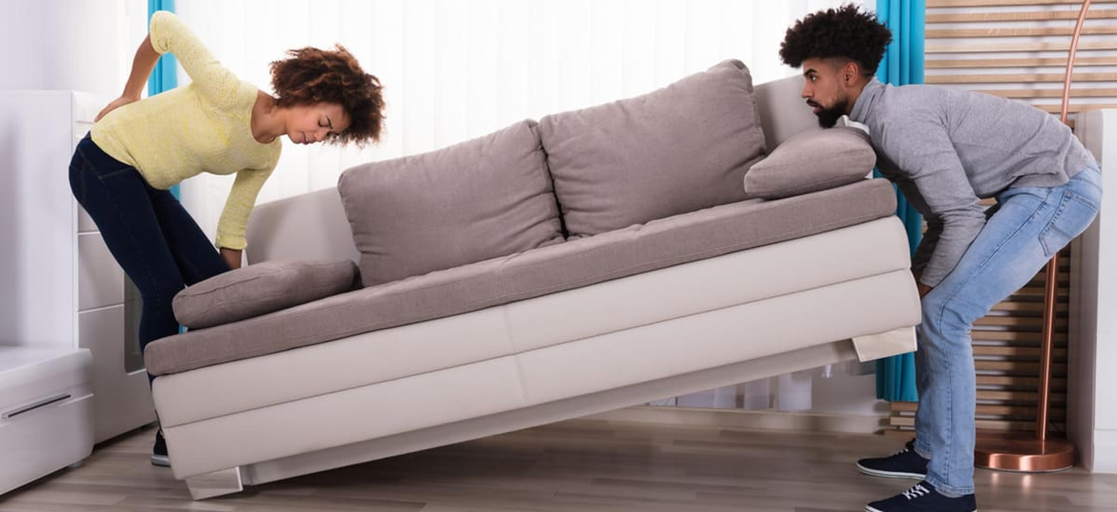 Tips For Moving Heavy Boxes and Furniture Safely