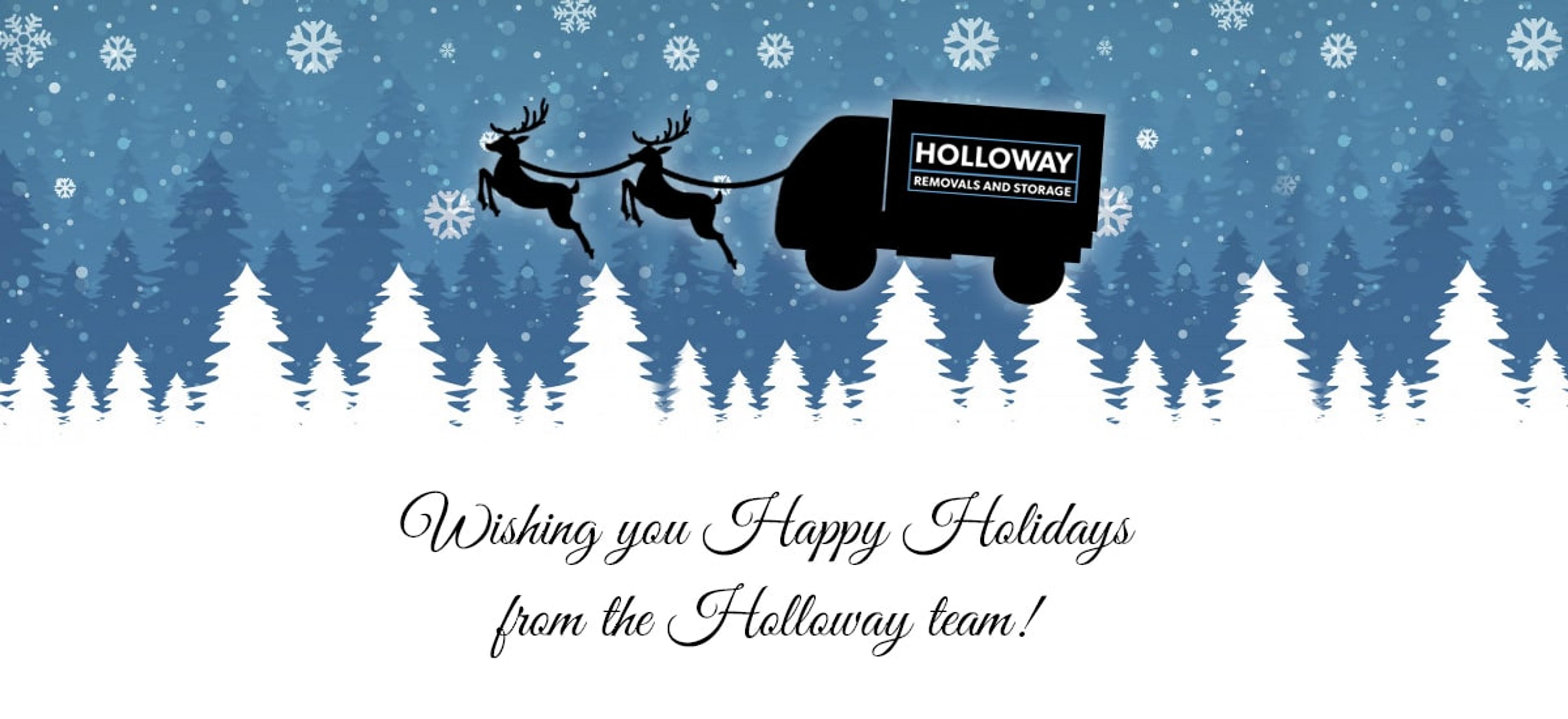 Best wishes from the Holloway Team – Our Christmas hours