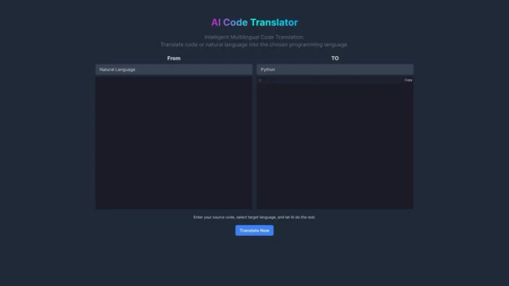 AI Code Translator AI Code Translator