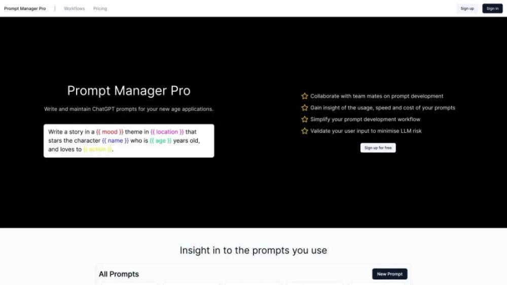 Prompt Manager Pro Prompt Manager Pro
