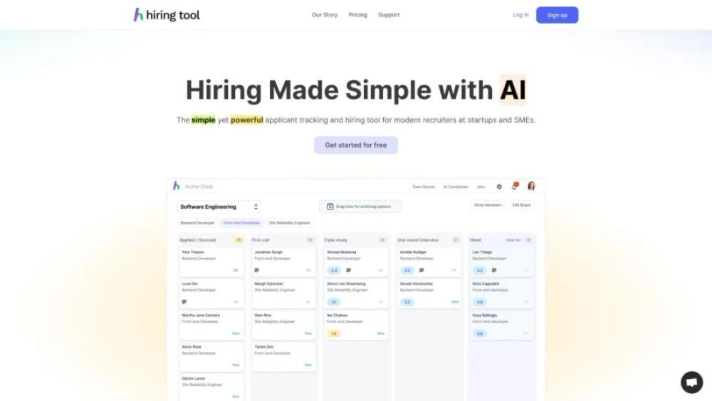 Hiring Tool Hiring Tool