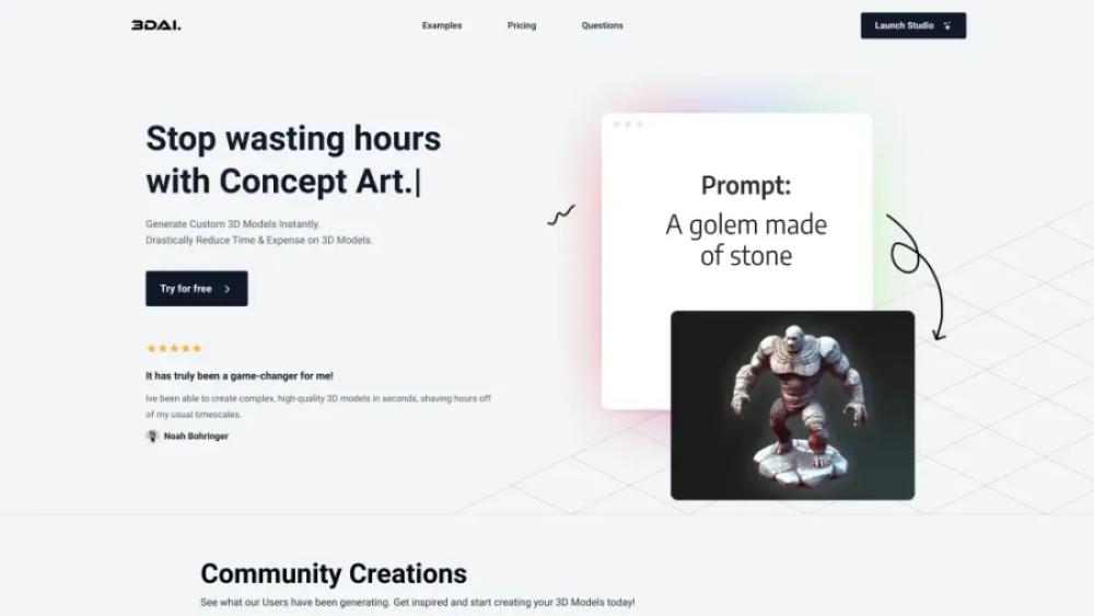 3D AI Studio 3D AI Studio