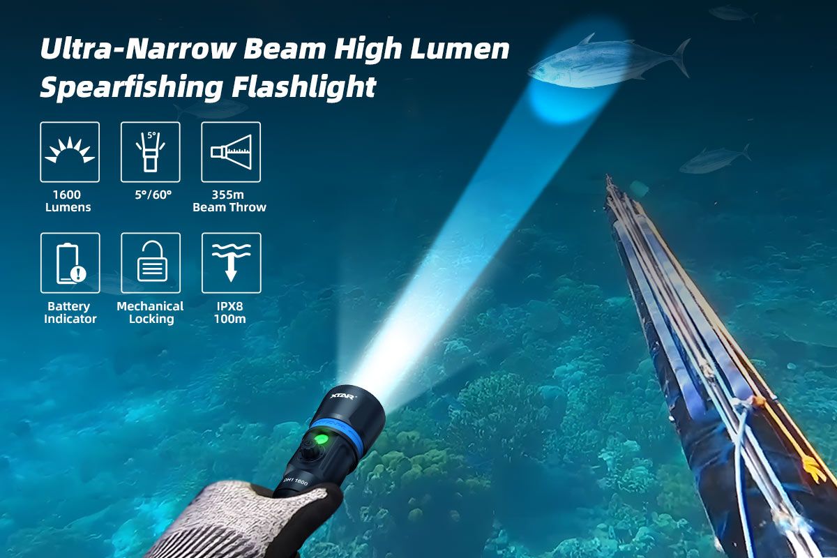 XTAR Hunter DH1 spearfishing light