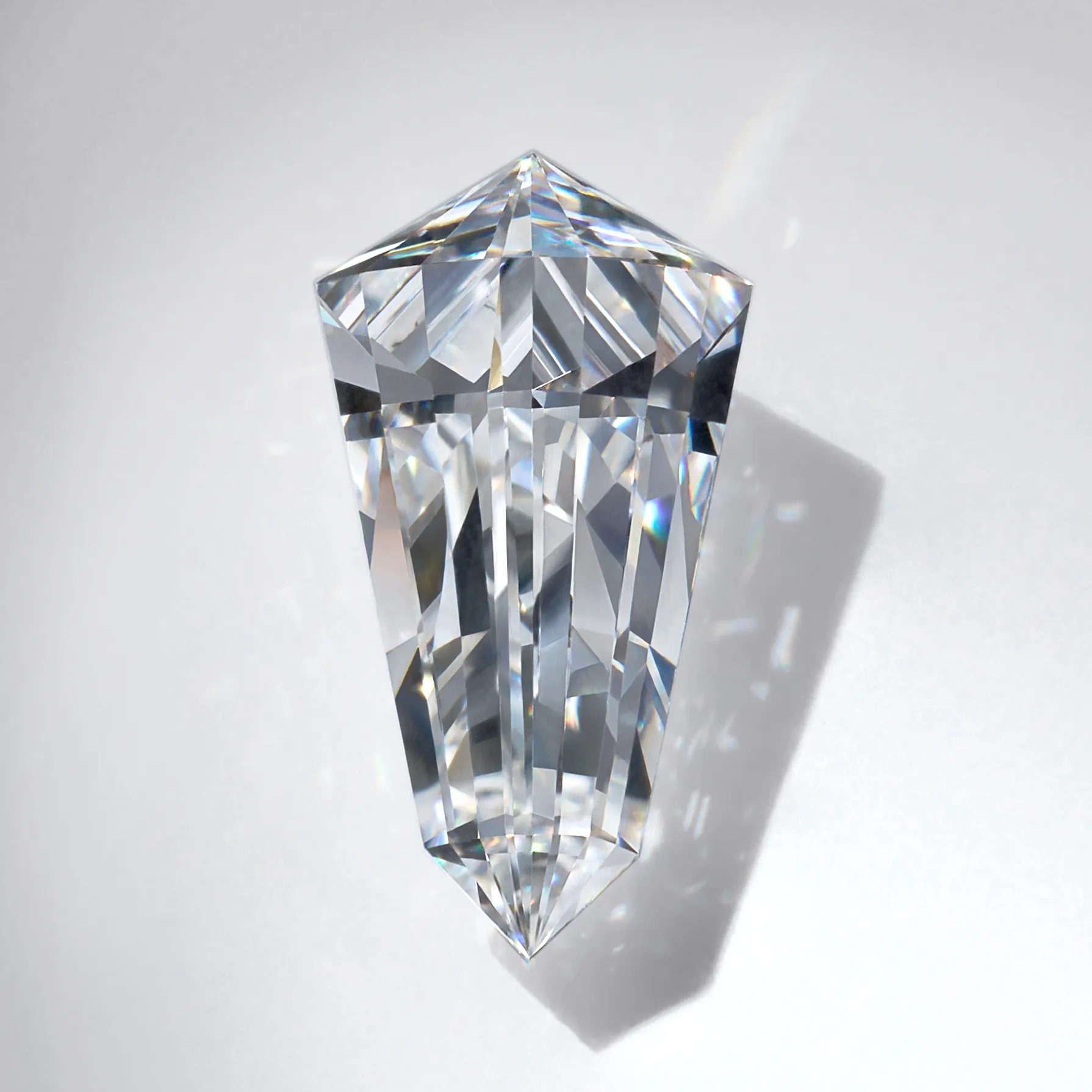 Unsaid's signature cut Phoenix lab-grown diamond created with renewable energy.