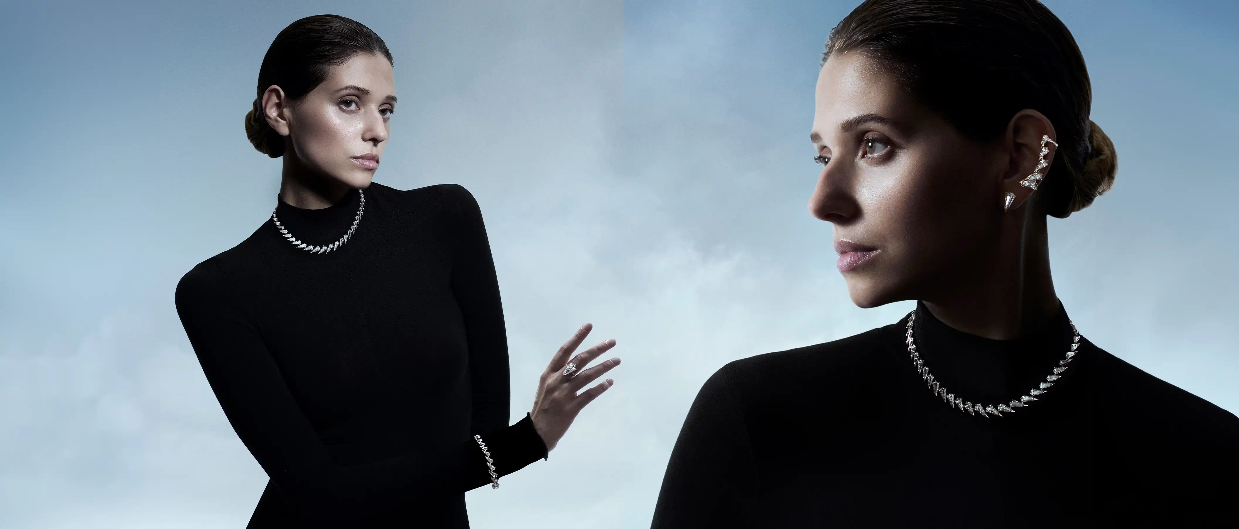 Phoenix signature cut lab-grown diamond jewels crafted in 18k recycled gold