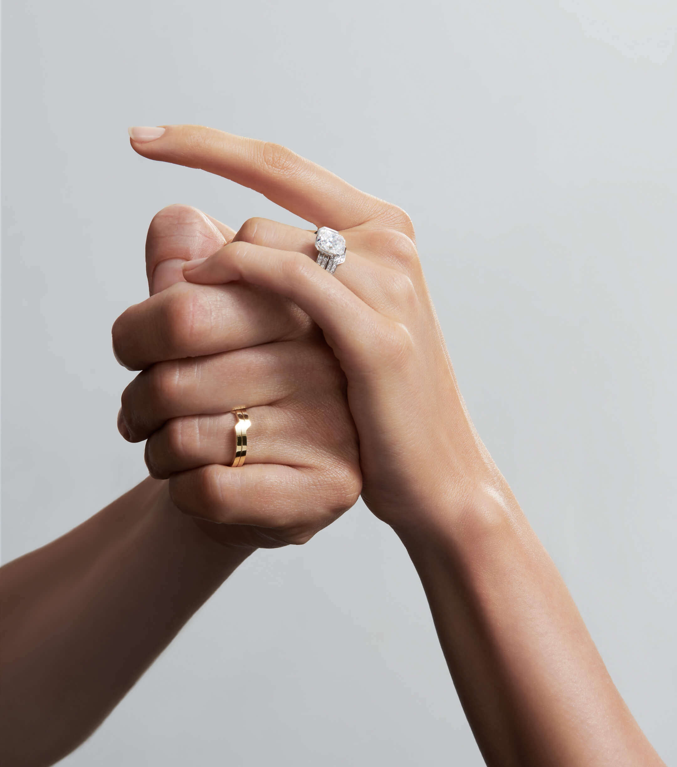 Unsaid's lab-grown diamond rings for you and me.