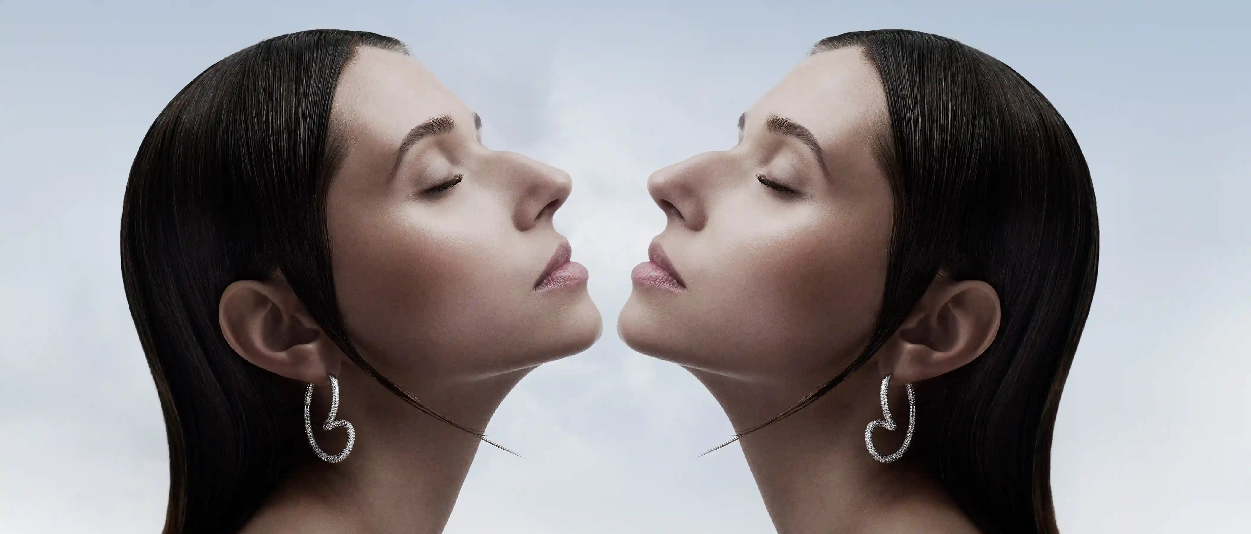 Unsaid Whirlwind jewels crafted with lab-grown diamonds in 18k recycled gold. 