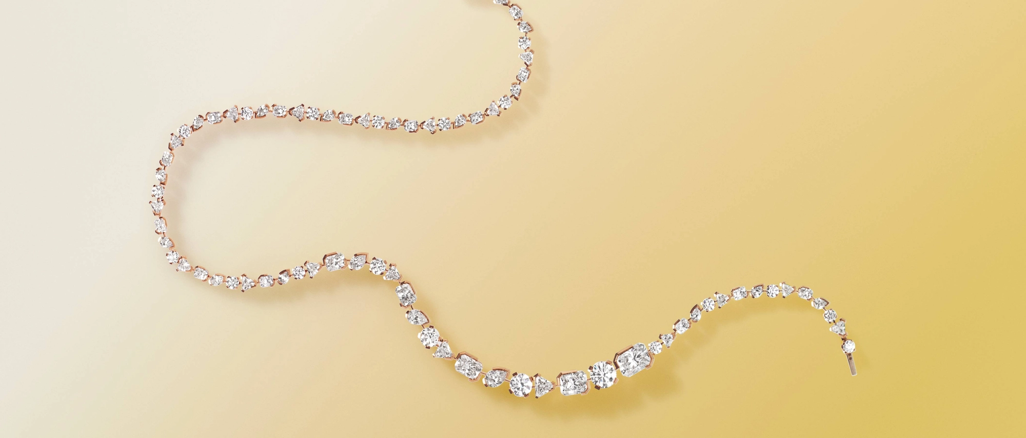 Meta lab-grown diamond statement jewels created with renewable energy and crafted in 18k recycled gold.