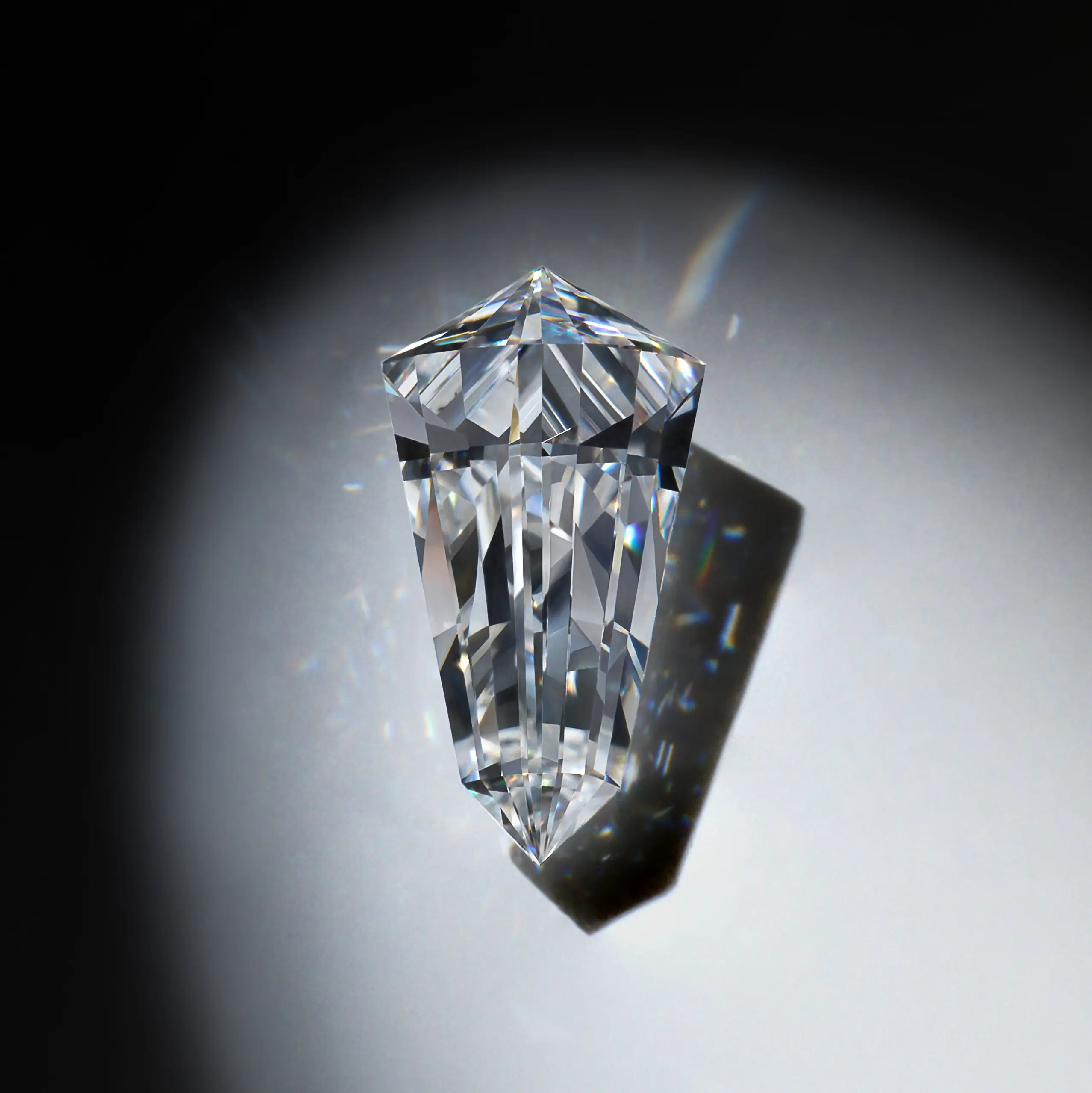 Unsaid's signature cut Phoenix lab-grown diamond created with renewable energy.