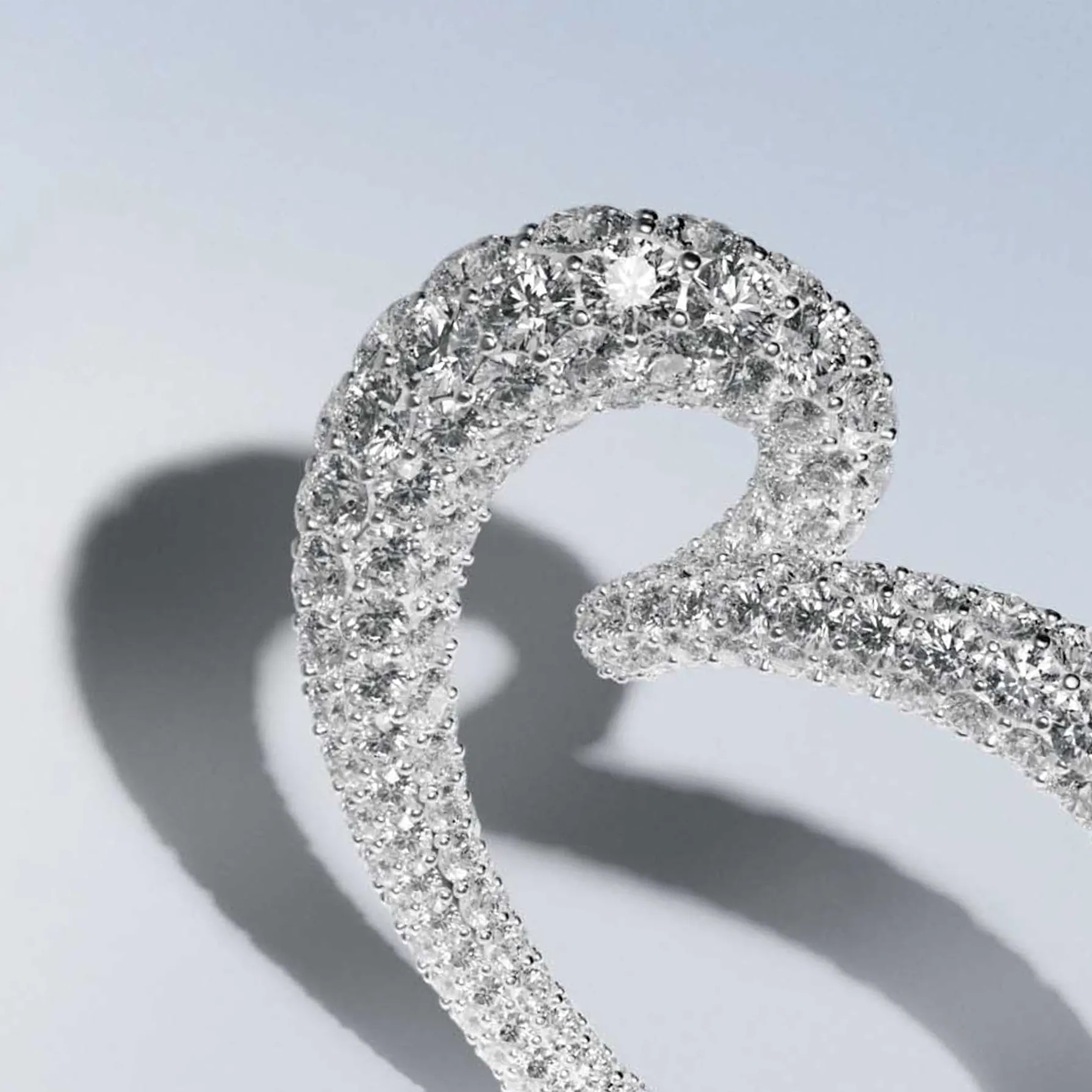 Unsaid's Whirlwind lab-grown diamond ring crafted in 18k recycled gold.