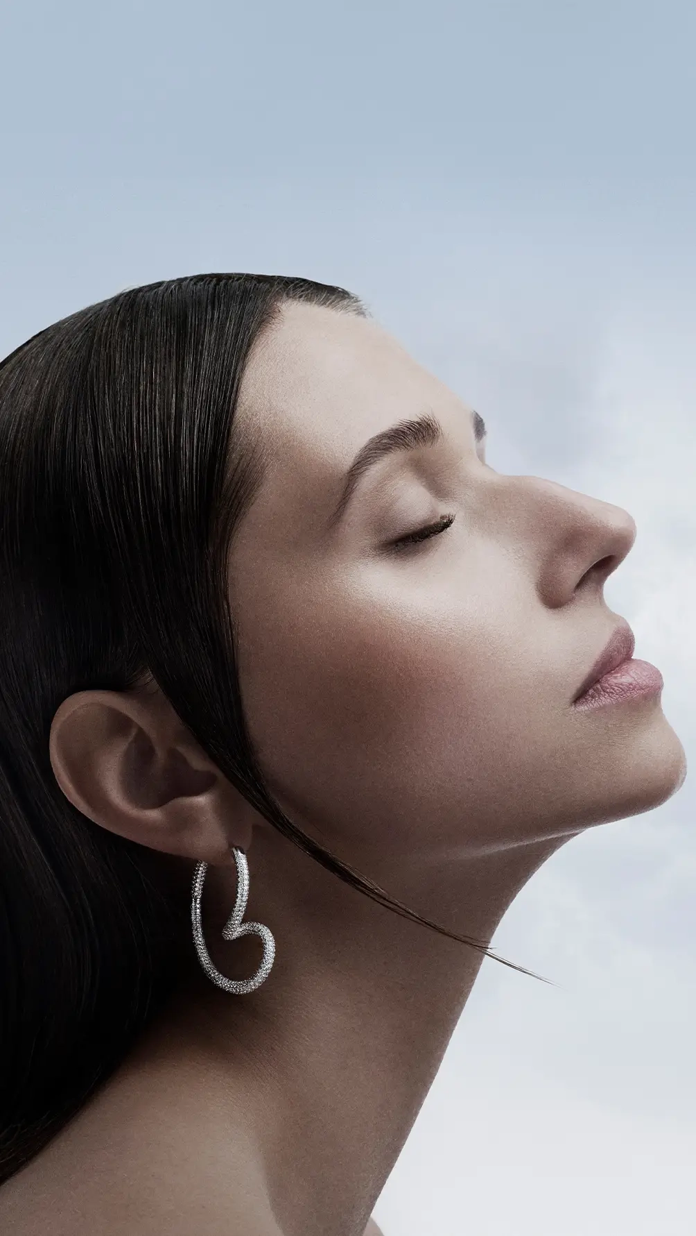 Unsaid Whirlwind jewels crafted with lab-grown diamonds in 18k recycled gold. 