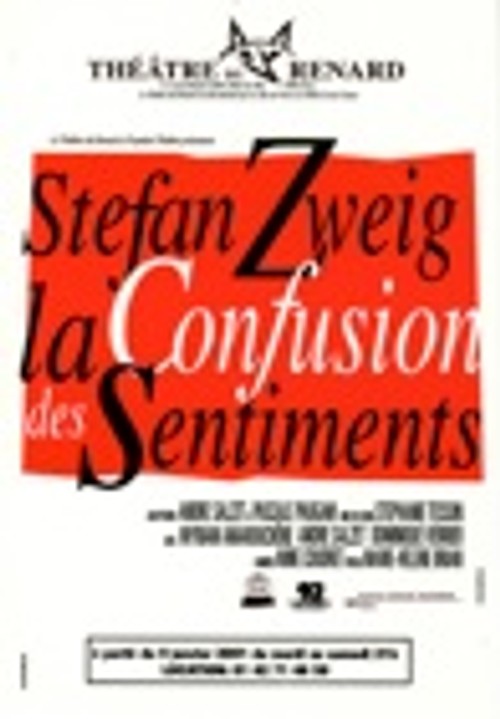 Affiche du spectacle La Confusion des Sentiments