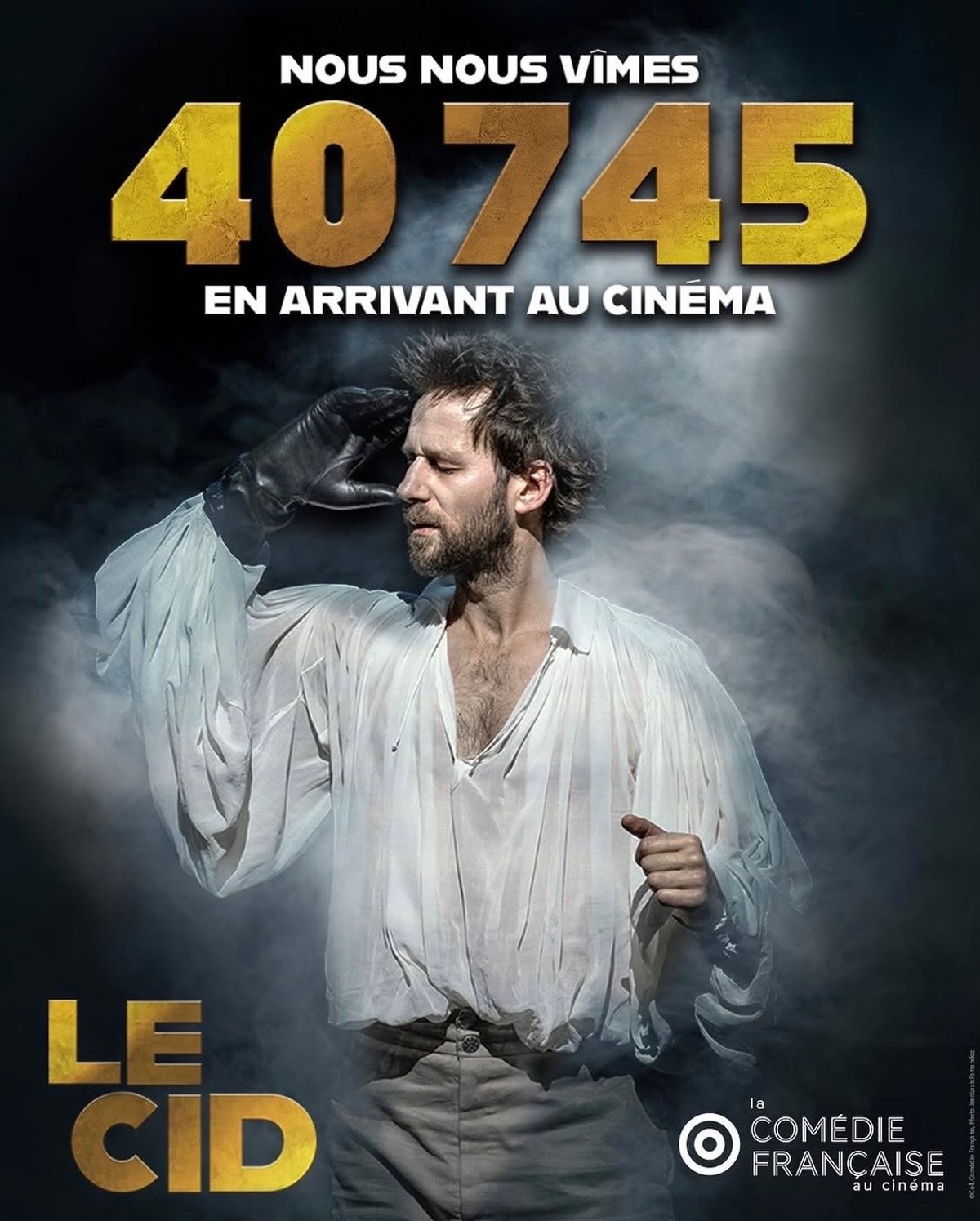 Fière d'avoir « toppé » ce spectacle en direct Live