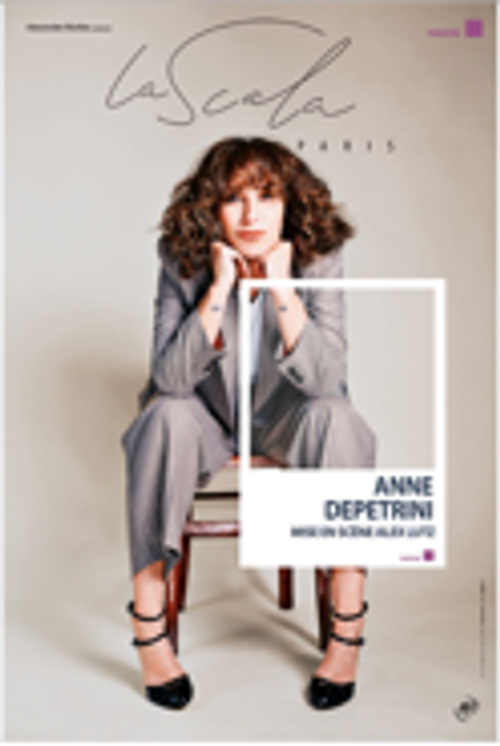 Affiche du spectacle Anne Depetrini