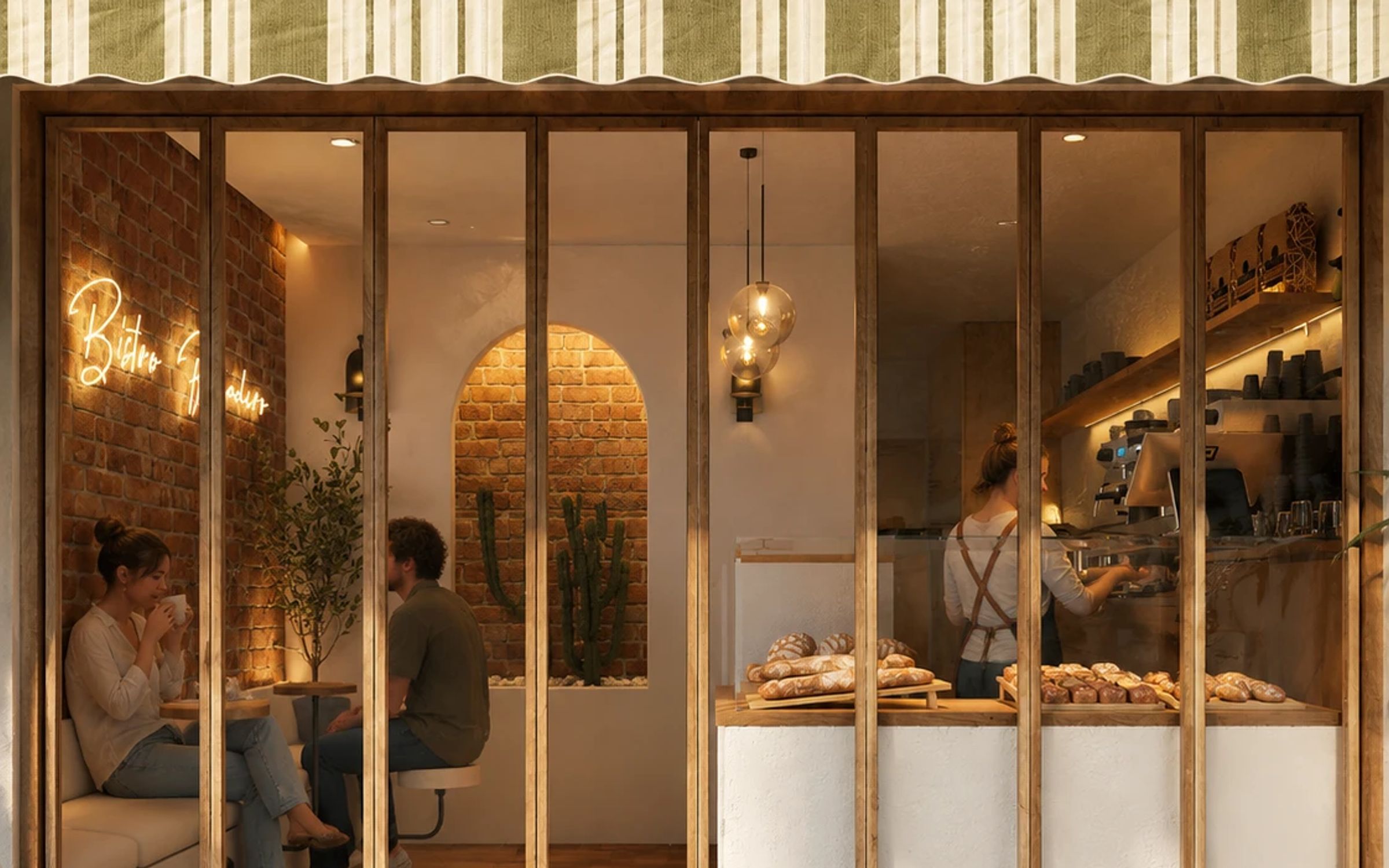 Bistro Panadero — café and bakery interior