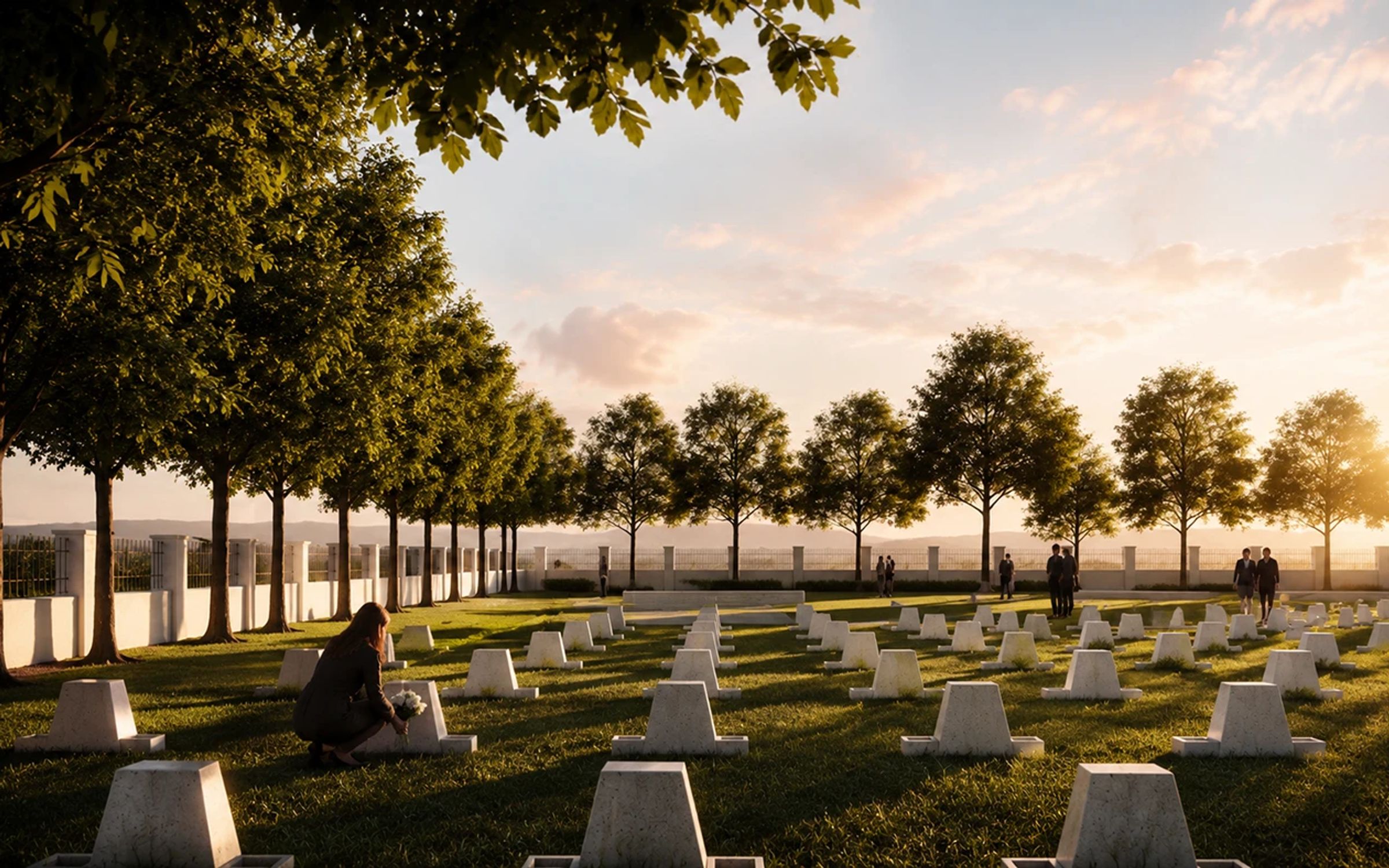 Ecological Cemetery — master plan as public park