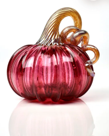 Pumpkins Glass Blowing Event flyer