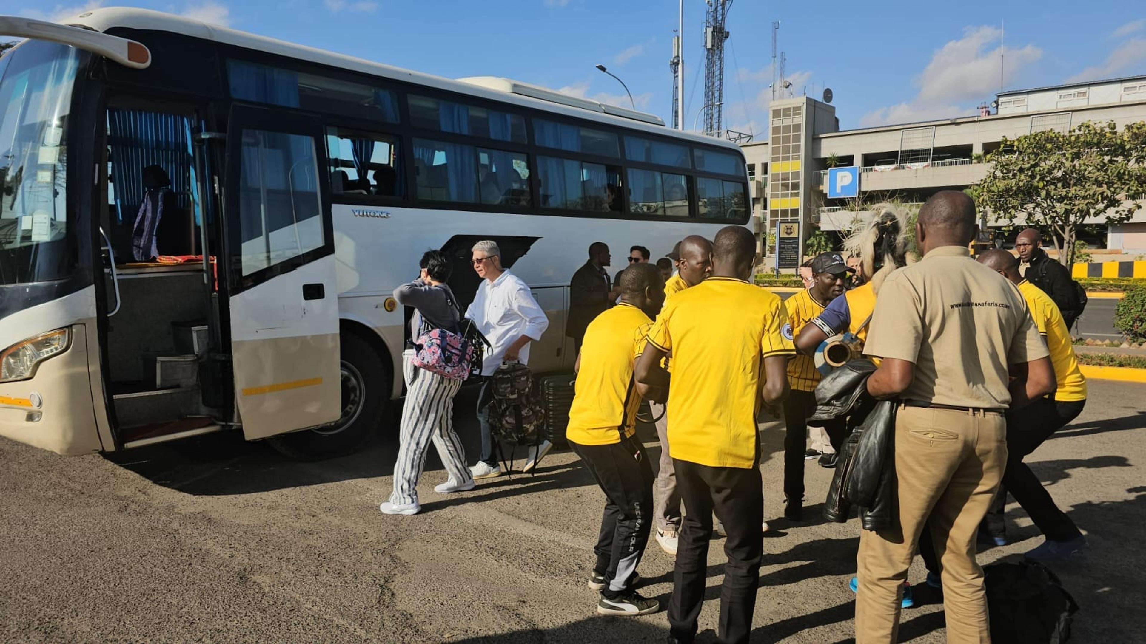 Kendirita coach transport for group transfers, tours and events in Kenya