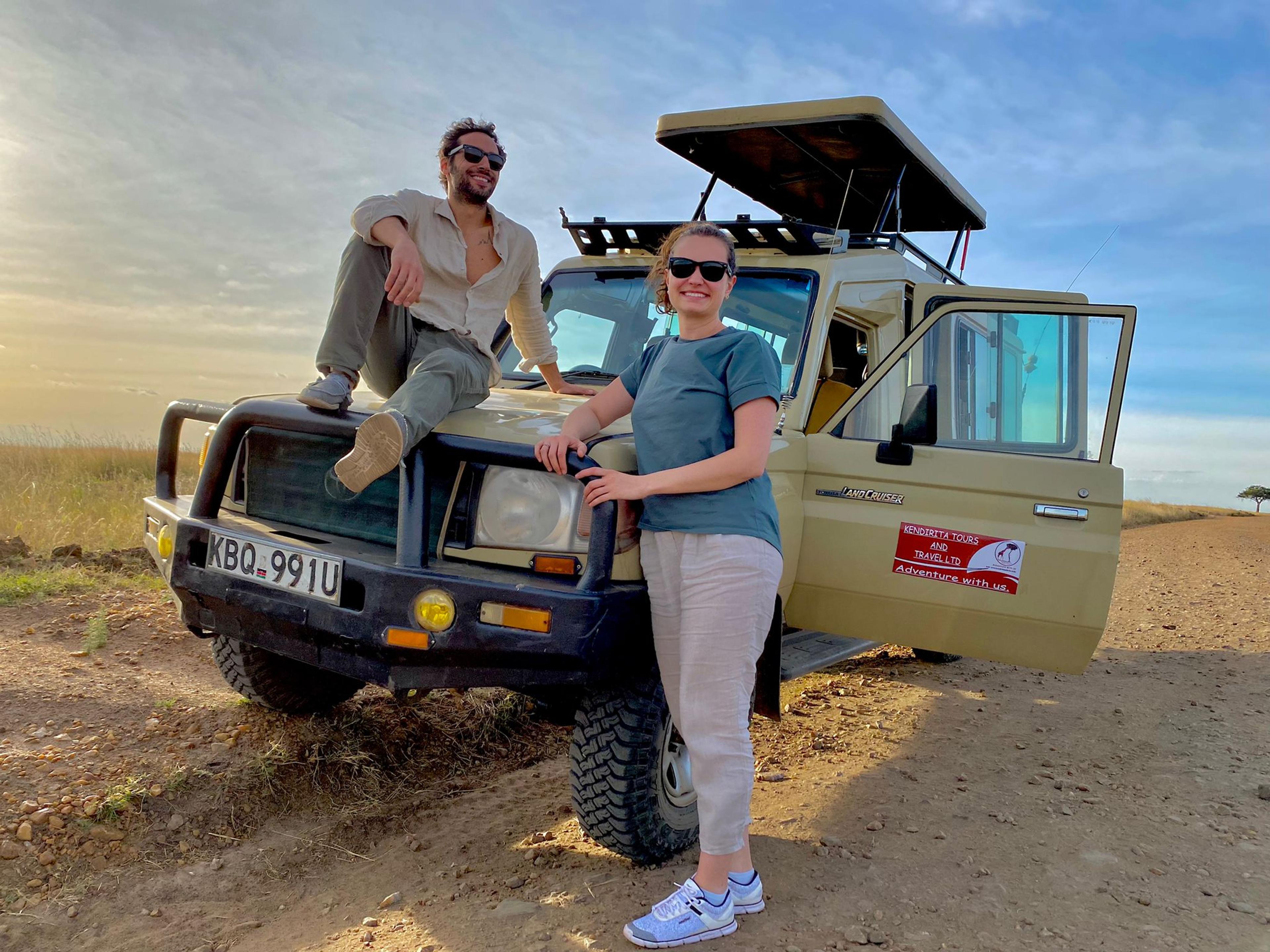 Private mid-range safari with a scheduled Amboseli–Mara flight