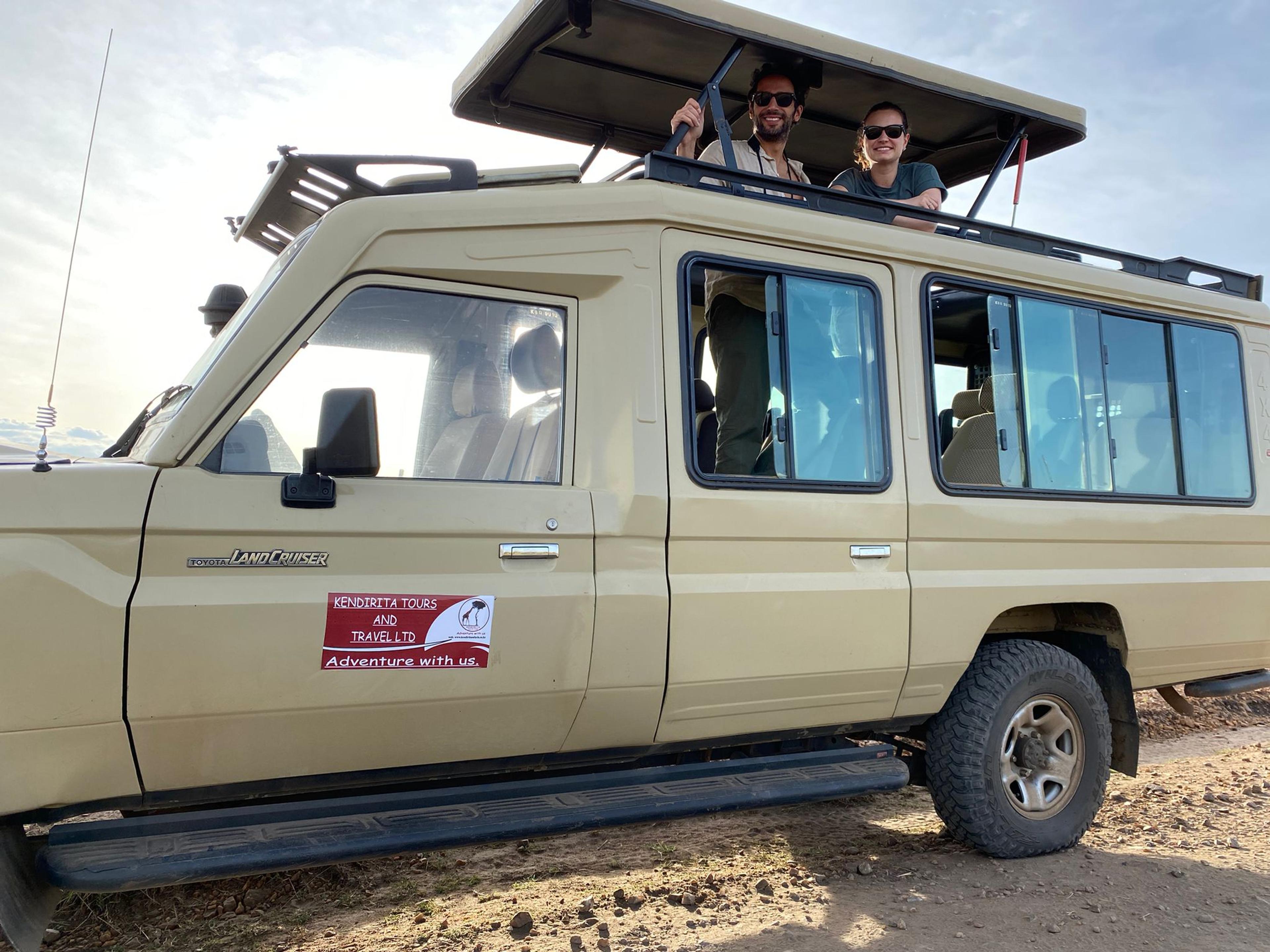 Kendirita Tours & Travel 4x4 Land Cruiser on safari in Kenya