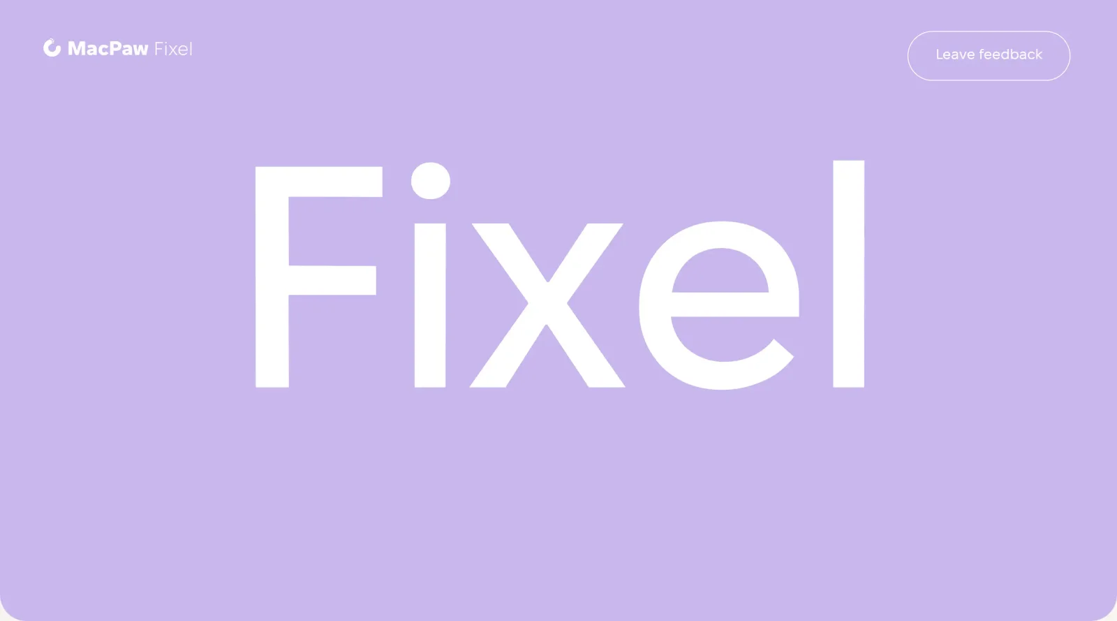 MacPaw Fixel screenshot