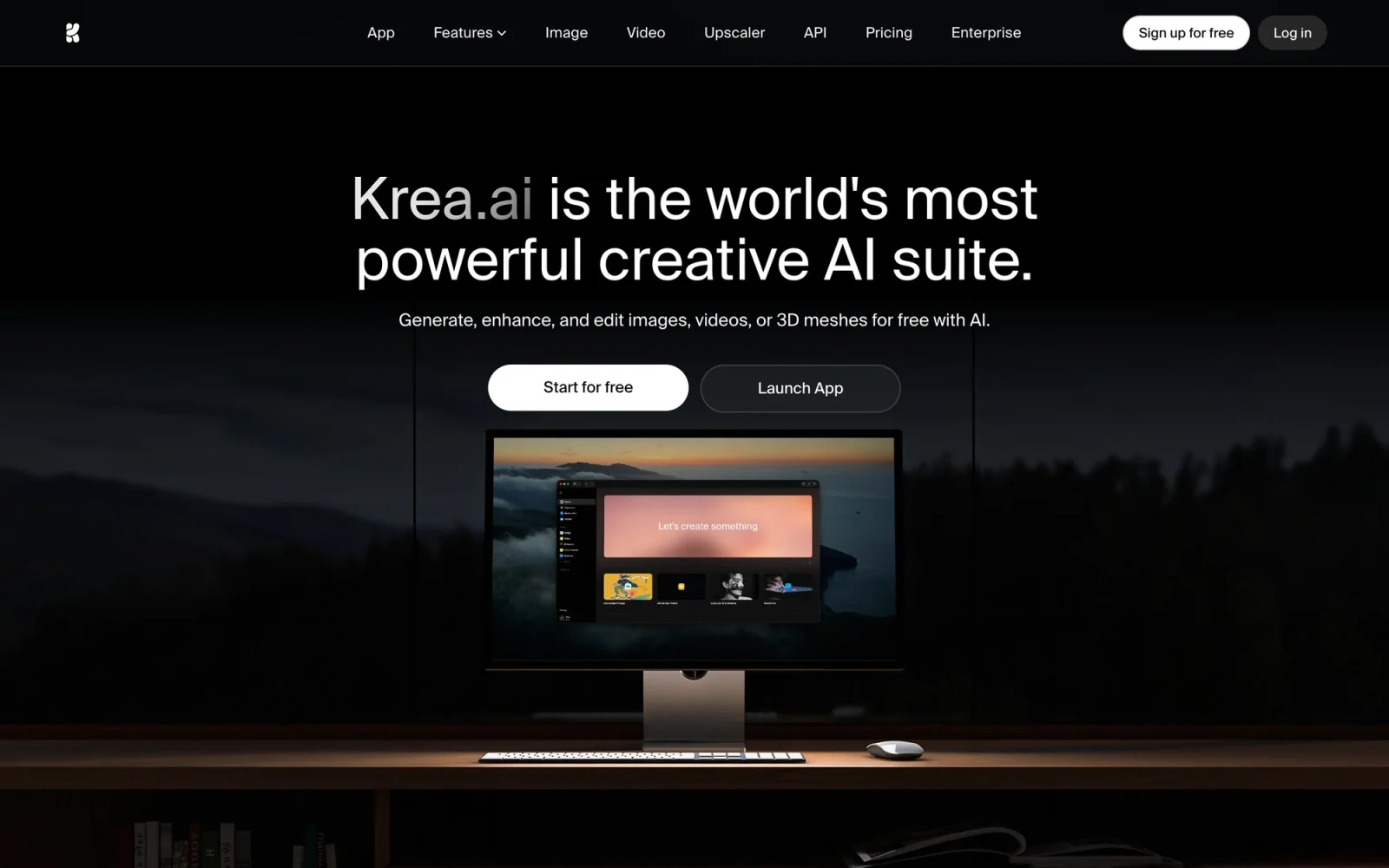 Krea screenshot