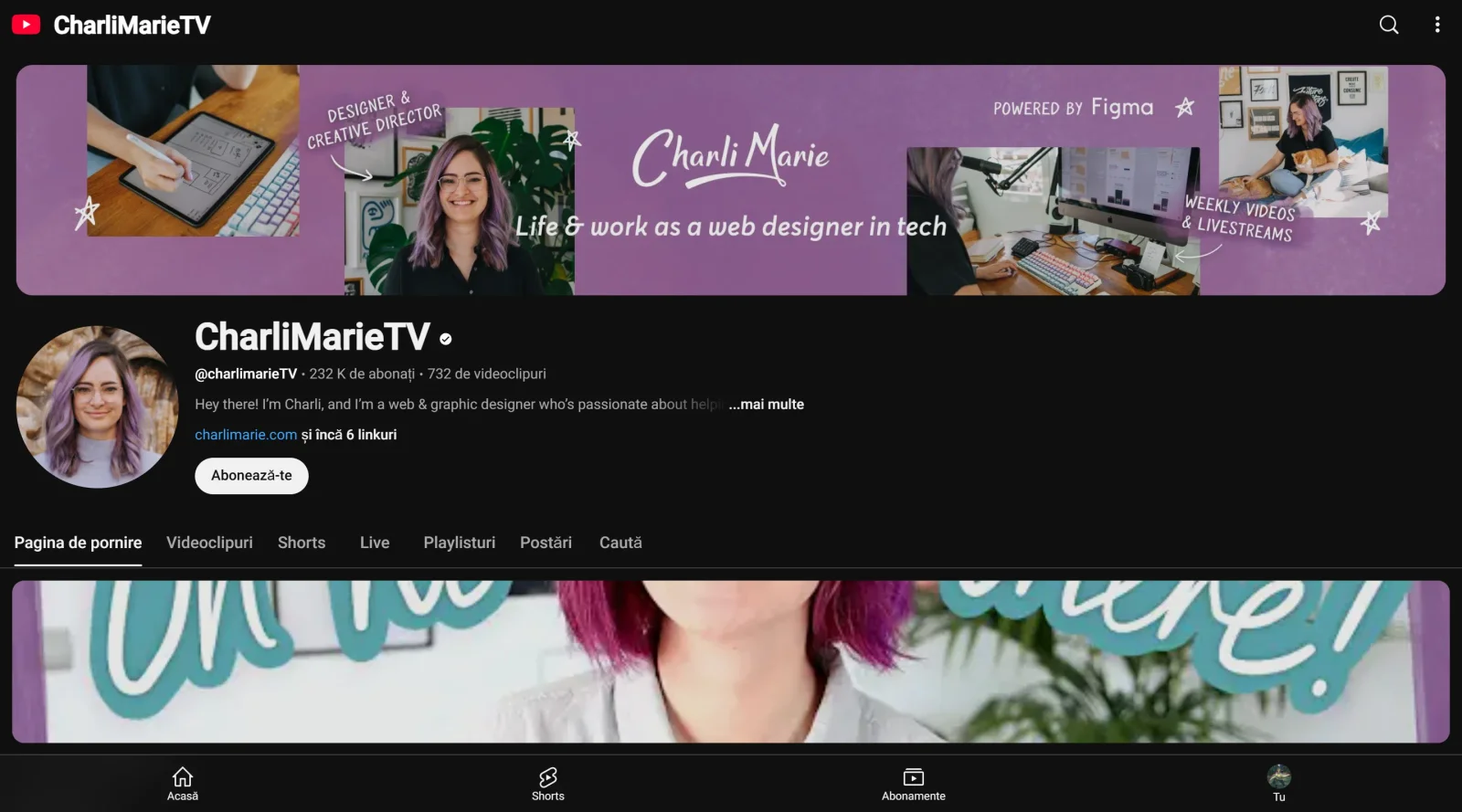 Charli Marie TV screenshot