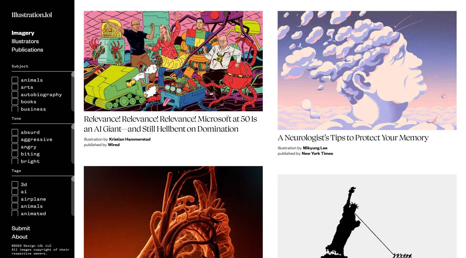 Illustration.lol screenshot